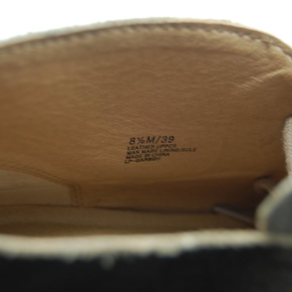 Lucky Brand Leather Suede Lace Up Chukka Boots Desert Tan Womens Us Size 8.5 M - Picture 12 of 12